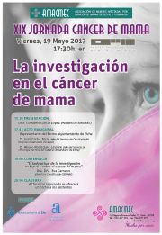 XIX Jornada: Investigación en el cáncer de mama