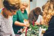 Taller de confección de centros naturales