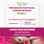 Taller prevención cáncer de mama organizado por Dialprix