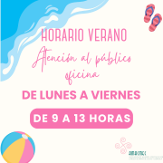 HORARIO VERANO 2022