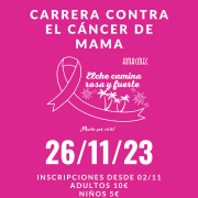 XIX CARRERA CONTRA EL CÁNCER DE MAMA AMACMEC