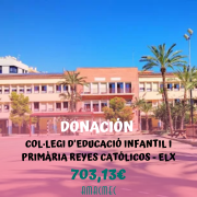 DONACIÓN CEIP REYES CATÓLICOS ELCHE