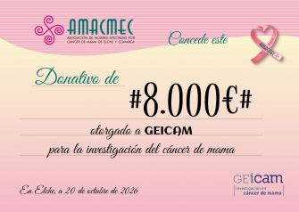 DONACIÓN A GEICAM